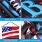 3PCS 4th of July Porch Banners – Patriotic Independence Day Outdoor Decorations, Memorial Day & Veterans Day Hanging American Flag Signs for Front Door, Patio & Yard